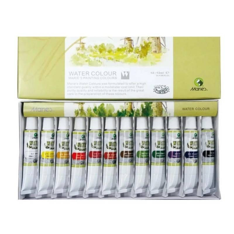 ACUARELA MARIES X 12 UNID
