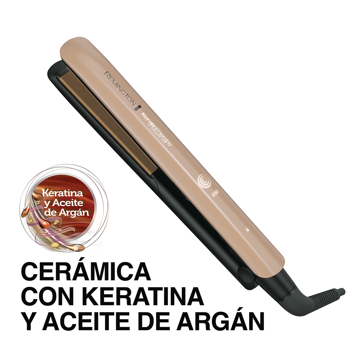REMINGTON PLANCHA  KERATINA