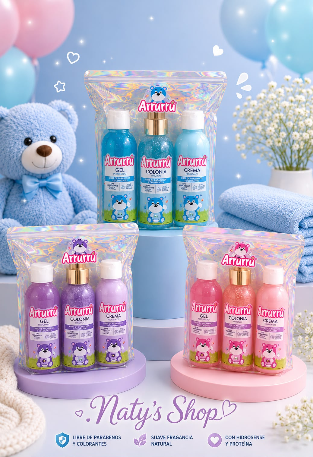 ARRURRU KIT X3