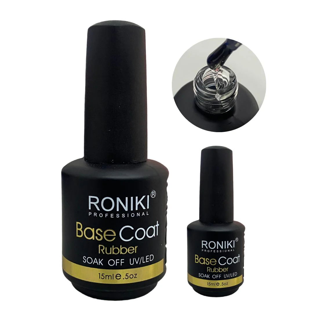 RONIKI BASE RUBBER DJ18 TRANSPARENTE 15ML