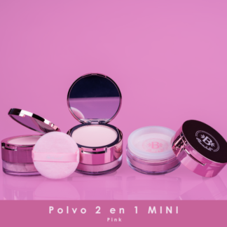 BLOOMSHELL POLVO TRANSLUCIDO 2 EN 1 TONO 03 PINK