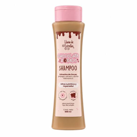 LLUVIA DE ESTRELLAS SHAMPOO CHOCOLATE ROSADO X 400 ML