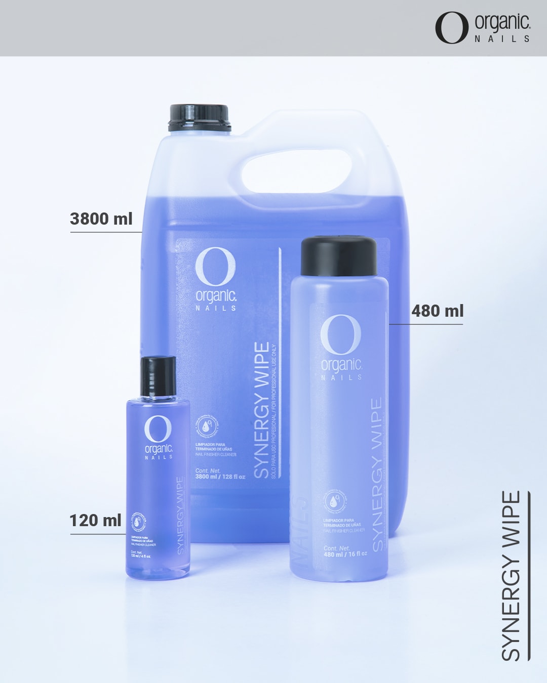 ORGANIC SYNERGY WIPE 120ML