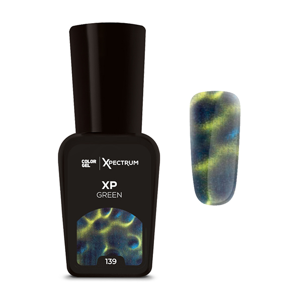 ORGANIC COLOR GEL XPECTRUM GREEN 139  7.5 ML