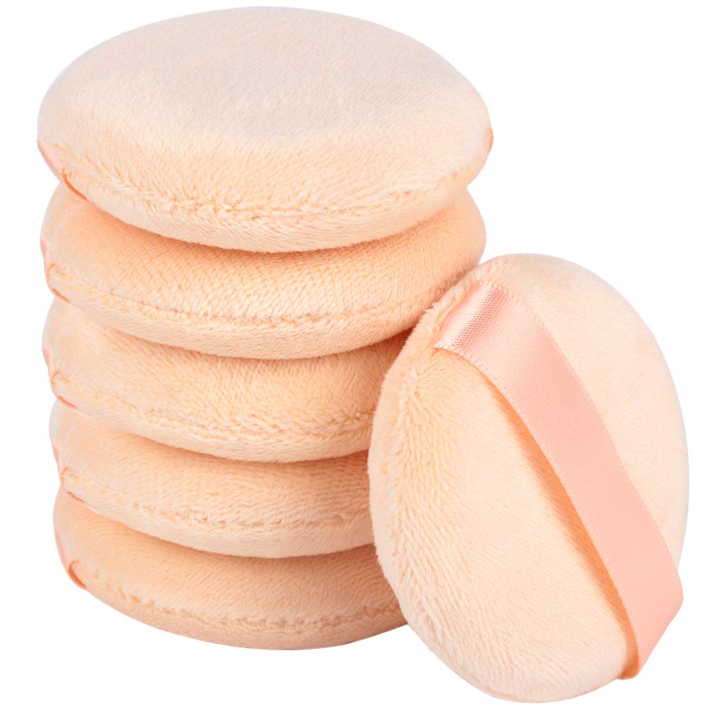 MONTOC MAKEUP PUFFS HEART BLEND FUCSIA X3