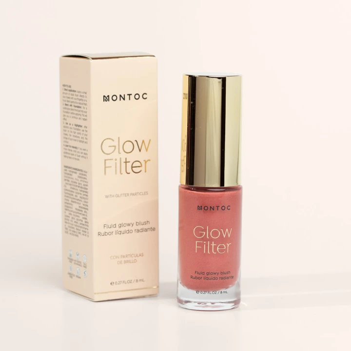 MONTOC RUBOR LIQUIDO GLOW FILTER GUAYABA 1.0