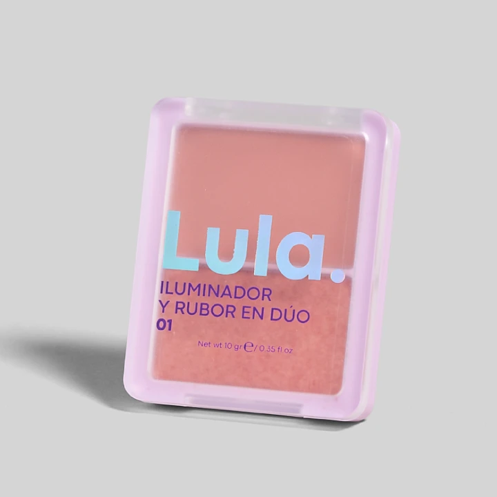 LULA ILUMINADOR Y RUBOR DUO 01