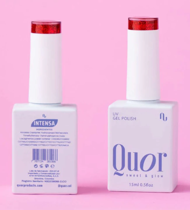 QUOR ESMALTE SATURADO ROJO INTENSA