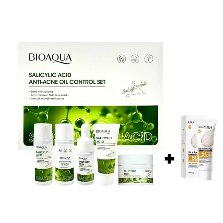 BIOAQUA KIT FACIAL SALICILICO