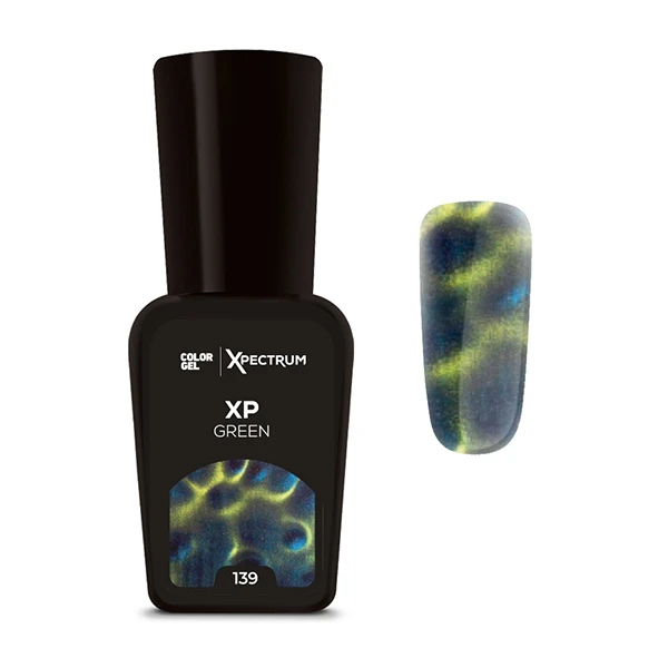 ORGANIC COLOR GEL XPECTRUM GREEN 139  7.5 ML