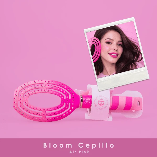 BLOOMSHELL CEPILLO OVALADO ROSA