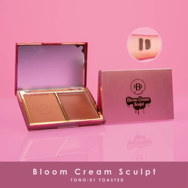 BLOOMSHELL CONTORNO 2 EN 1 TONO 02 TOASTED