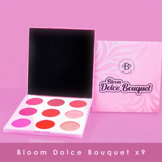 BLOOMSHELL PALETA DE RUBORES DOLCE BOUQUET