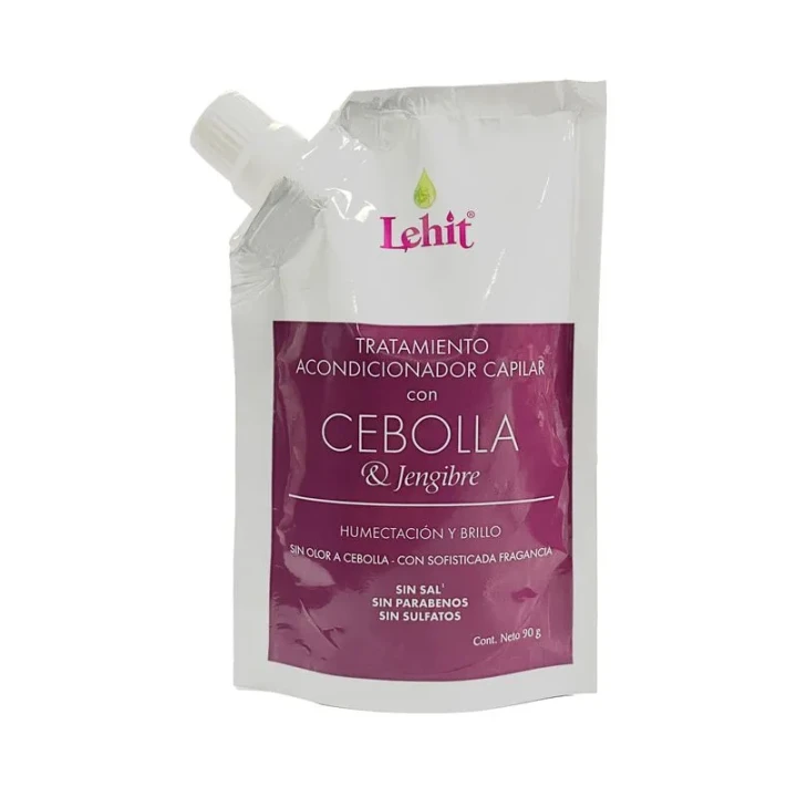 LEHIT TRATAMIENTO CEBOLLA Y JENGIBRE 90G