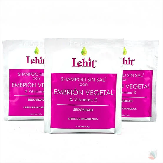 LEHIT SHAMPO SIN SAL EMBRION VEGETAL SOBRE
