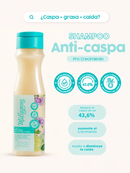 MILAGROS SHAMPO ANTI CASPA