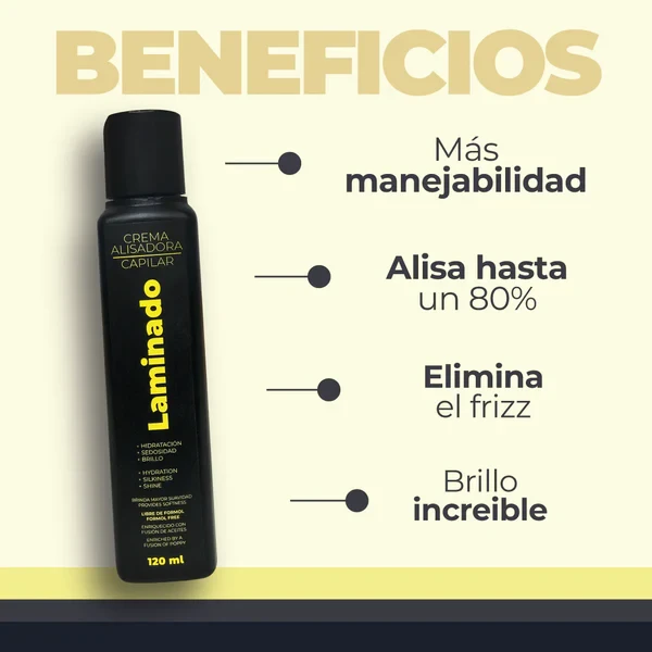 LAMINADO CREMA ALISADORA 120 ML