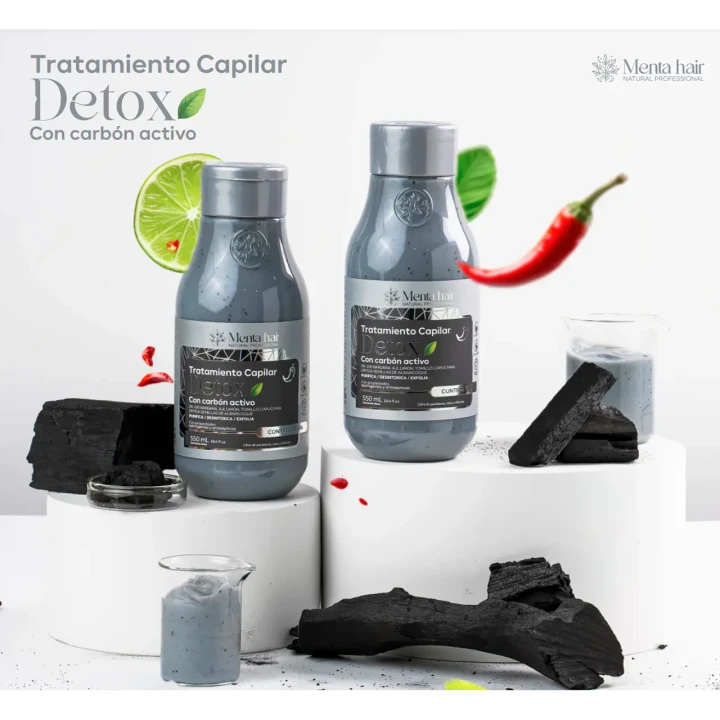 MENTA HAIR TTO DETOX CAPILAR SEBONORMALIZANTE X 550ML