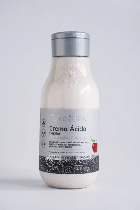 MENTA HAIR TRATAMIENTO CREMA ACIDA CAPILAR X 550ML