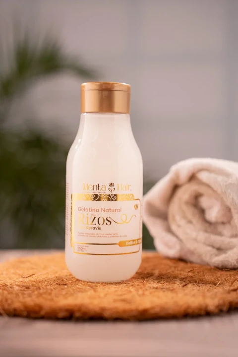 MENTA HAIR GELATINA NATURAL PARA RIZOS X 550ML