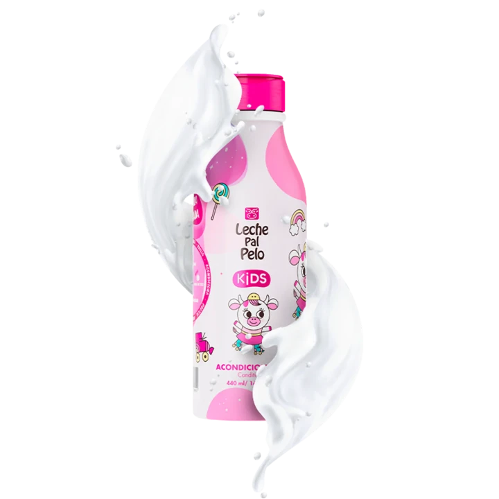 LECHE PAL PELO ACONDICIONADOR ROSA KIDS 440ML