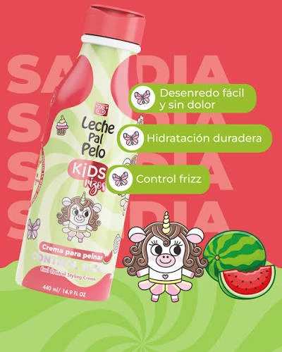 LECHE PAL PELO CREMA DE PEINAR KIDS RIZOS  250ML