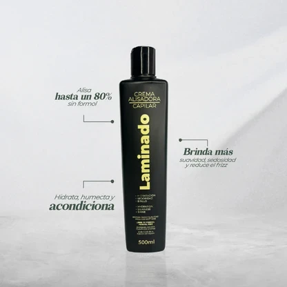 LAMINADO CREMA ALISADORA CAPILAR X 500ML