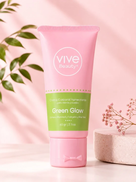 VIVE BEAUTY CREMA CORPORAL GREEN GLOW X 60GR