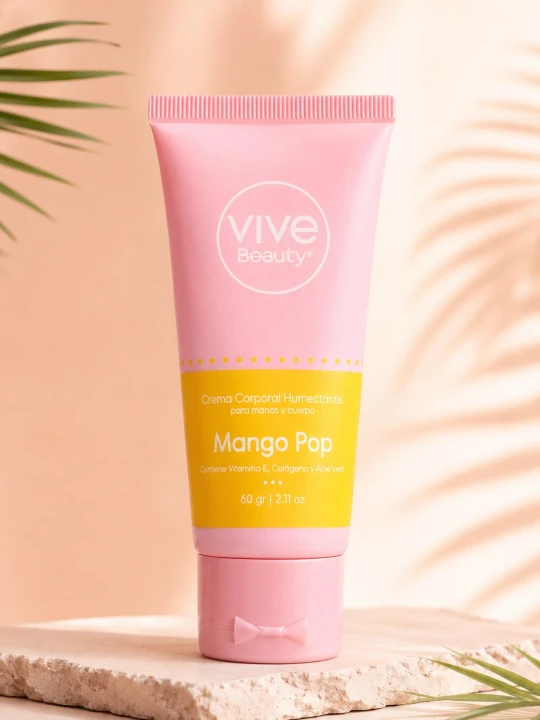 VIVE BEAUTY CREMA CORPORAL MANGO POP X 60GR