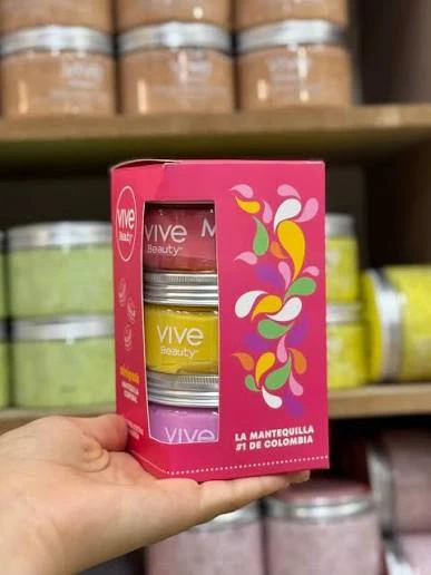 VIVE KIT DE MANTEQUILLAS DULCES X 3 UND 100ML C/U