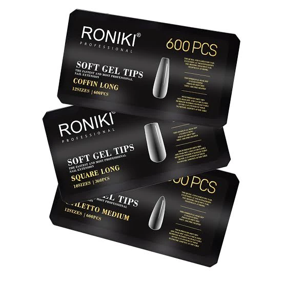 RONIKI UÑAS PRESS ON X 600