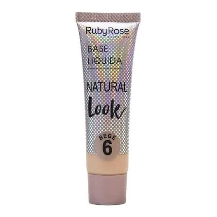 RUBY ROSE BASE LIQUIDA NATURAL LOOK BEIGE 6