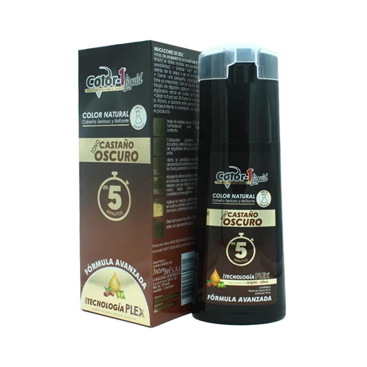 COLOR 1 TINTE LIQUIDO CASTAÑO CLARO 180 ML
