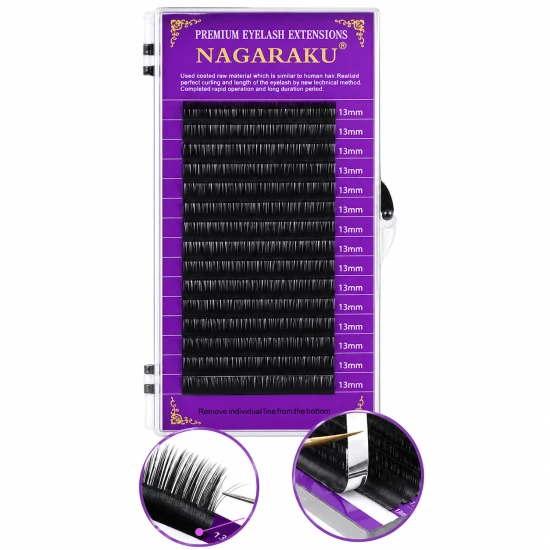 NAGARAKU PESTAÑAS PELO A PELO