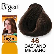 BIGEN TINTE EN POLVO 46 CASTANO MEDIO 6GR