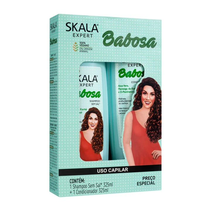 SKALA KIT SHAMPOO+ACONDICIONADOR BABOSA 325ML