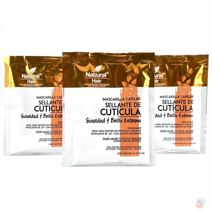 NATURAL HAIR MASCARILLA CAPILAR SELLANTE DE CUTICULA SOBRE