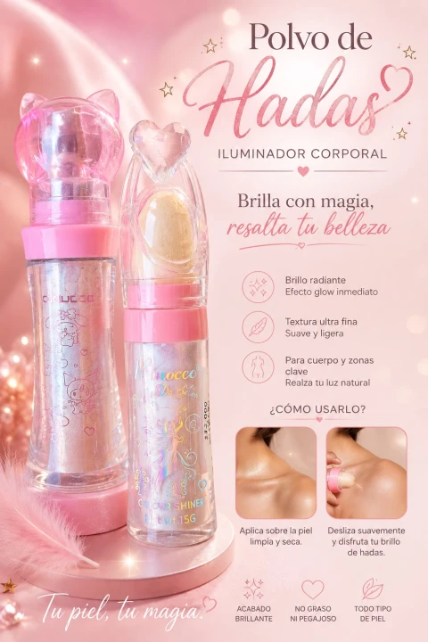 POLVO DE HADAS ILUMINADOR CORPORAL