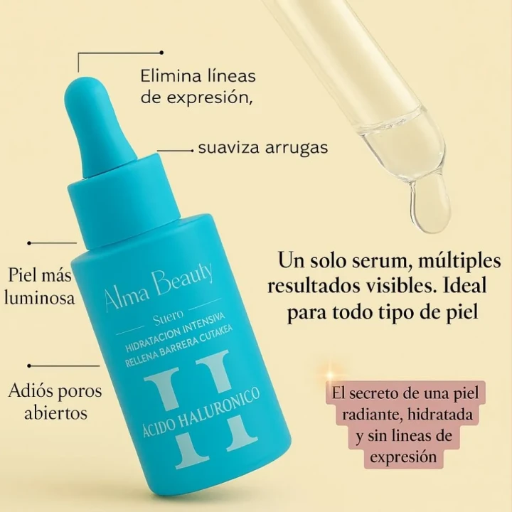 ALMA BEAUTY SERUM ACIDO HIALURONICO