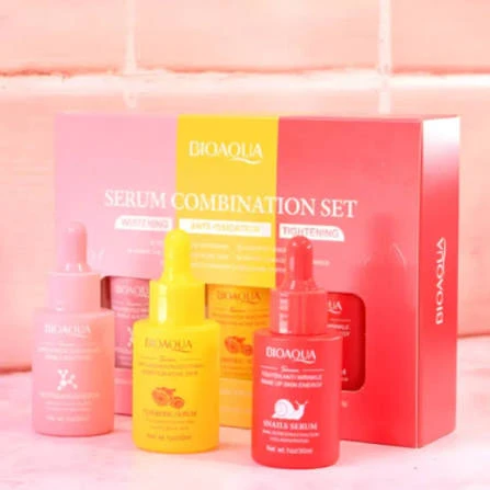 BIOAQUA SERUM X3 ACLARA Y NUTRE