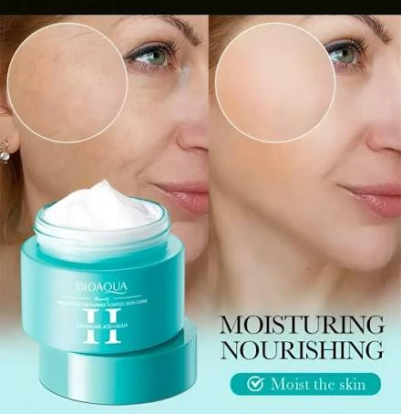 BIOAQUA CREMA HIDRATENTE ACIDO HIALURONICO
