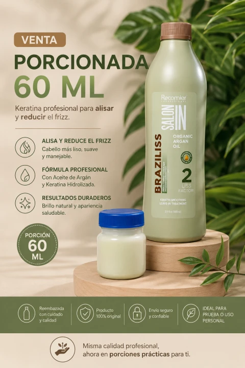 RECAMIER KERATINA PASO 2 PORCION