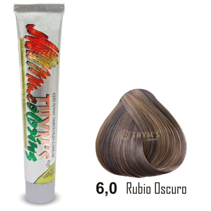 THYM´S TINTE PERMANENTE 6,0 RUBIO OSCURO