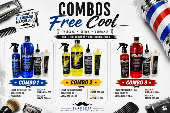 FREECOOL Y MENTOLADO PROMOCION  X4