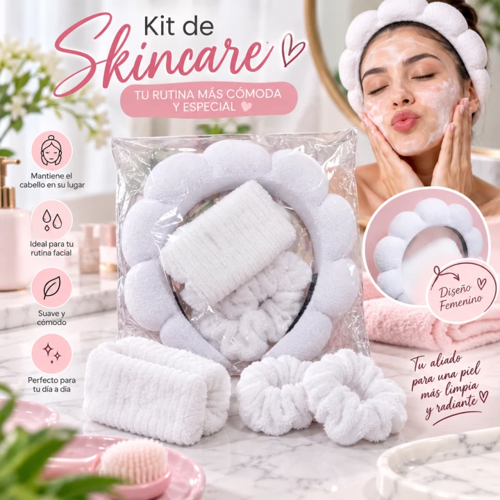KIT PARA SKINCARE ACCESORIOS