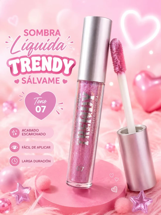 TRENDY SOMBRA LIQUIDA SALVAME TONO 07