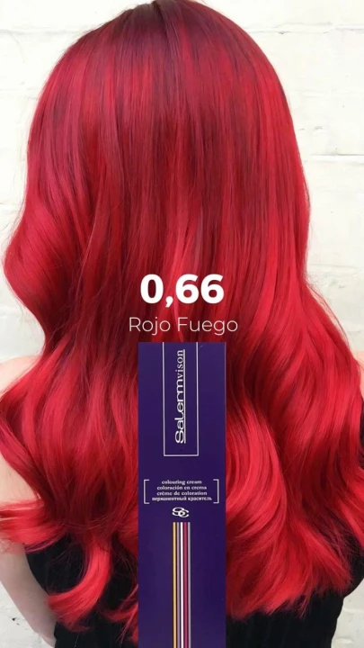 SALERM TINTE PERMANENTE 0-66 ROJO SHANGAI