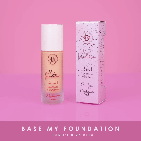 BLOOMSHELL BASE LIQUIDA  4.8 VAINILLA