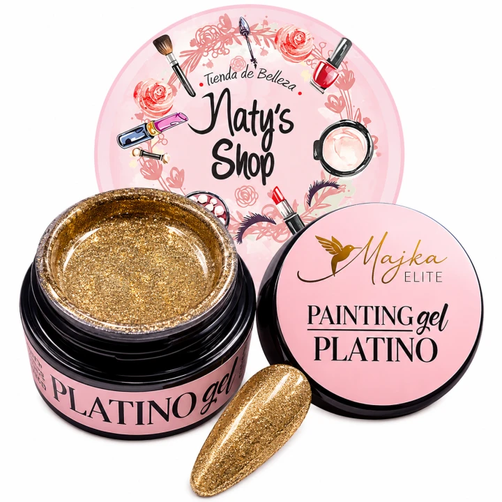 MAIKA PAINTING GEL PLATINO DORADO