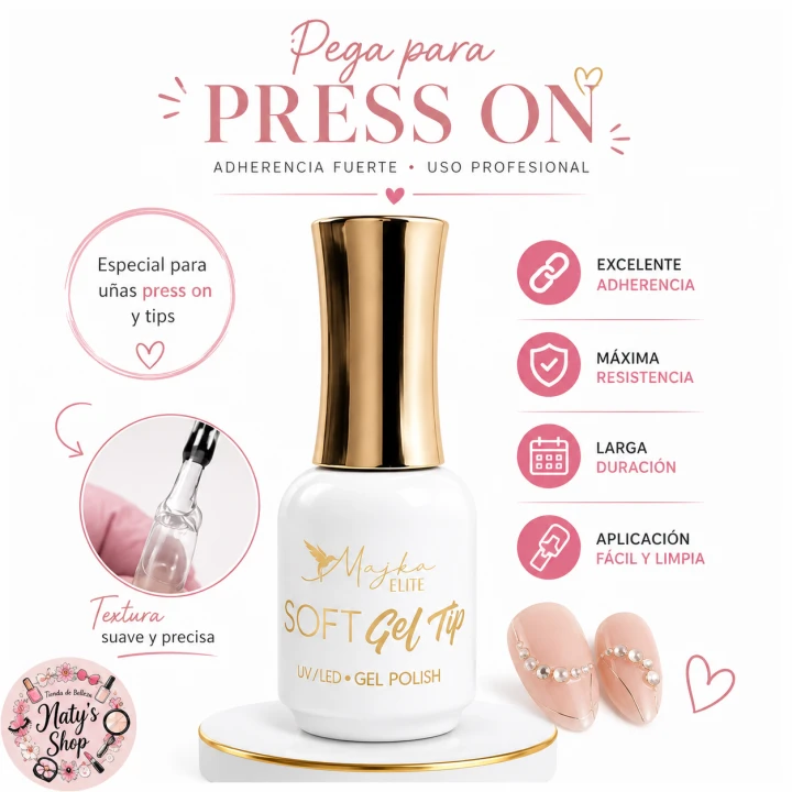 MAIKA PEGA SOFT GEL - PRESS ON